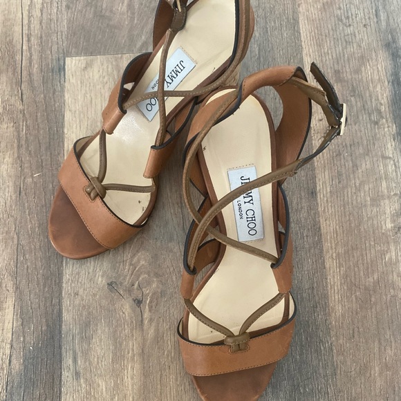 Jimmy Choo ! Perfect go with everything color ! - Picture 9 of 12